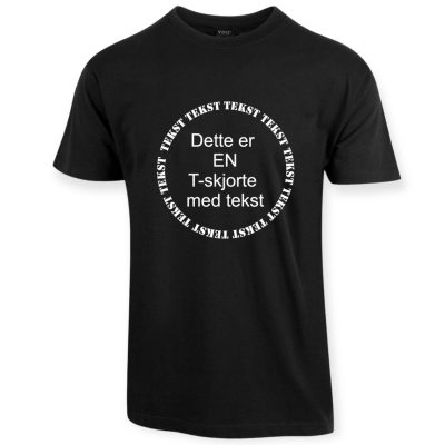 T-skjorte med tekst
