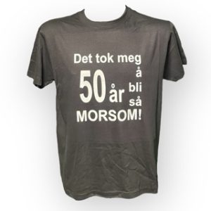 50 år å bli så morsom!